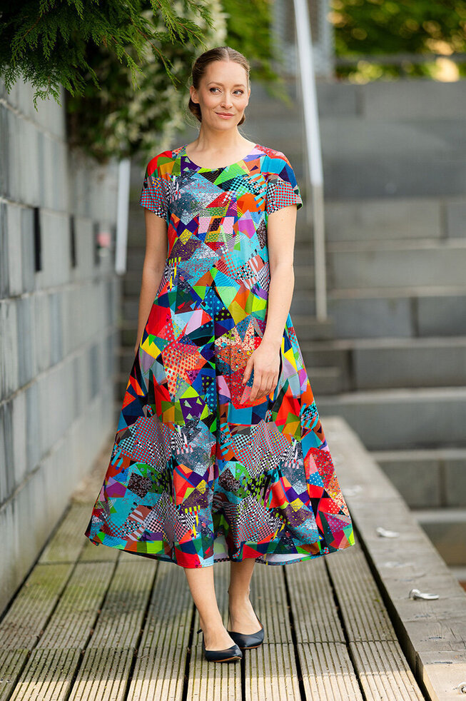 AINO Amanda colorful long dress