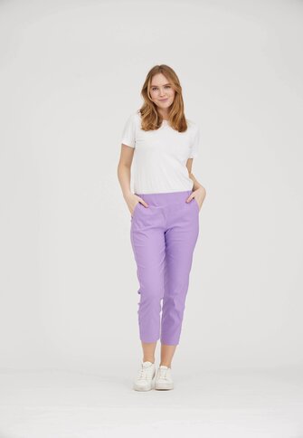 Taylor Regular Crop -housut, liila
