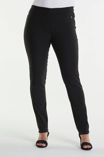 Vicky Slim Short -housut, musta