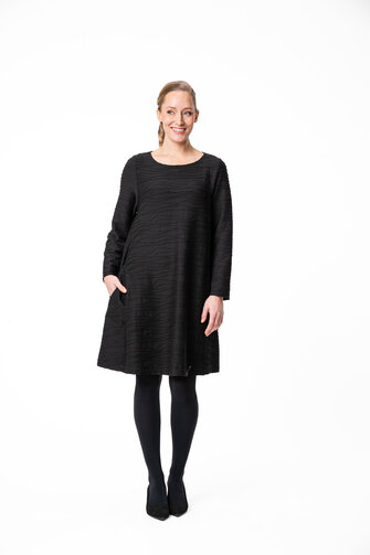 Selda Waves -tunika/mekko, musta