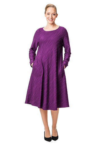 Seline Waves -mekko, violetti
