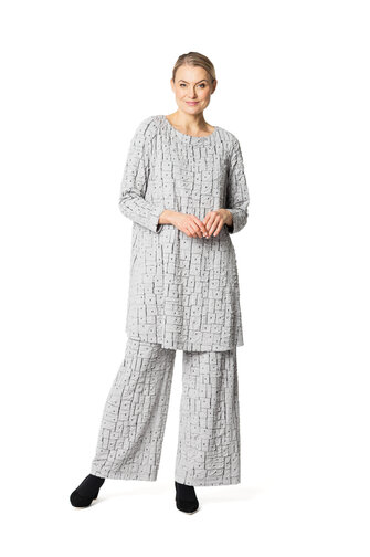 Selda Bari -mekko, vaaleanharmaa
