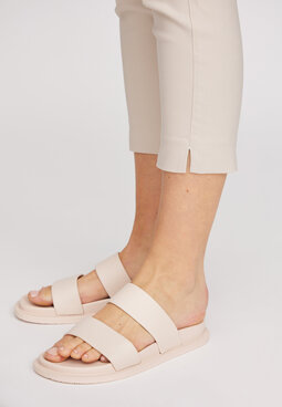 Taylor Regular Crop trousers, grey sand