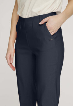 Taylor Regular Crop trousers, navy