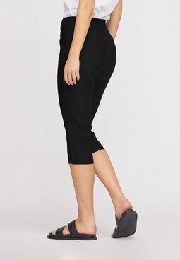 Taylor Regular Capri trousers, black