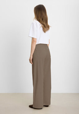 Carol Loose ML -samettihousut, vaaleanruskea