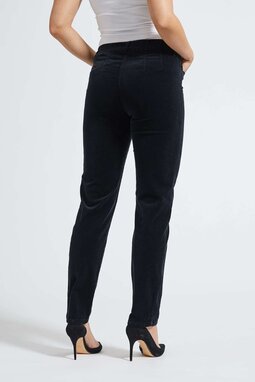 Kelly Regular ML Corduroy -trousers, black