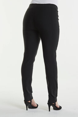 Vicky Slim Short -trousers, black
