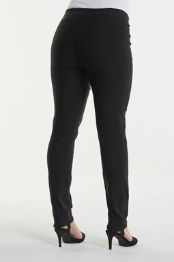 Vicky Slim Short -housut, musta