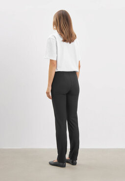 Betty Regular ML trousers, black brushed