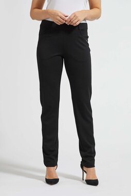 Kelly Regular ML -trousers, black brushed