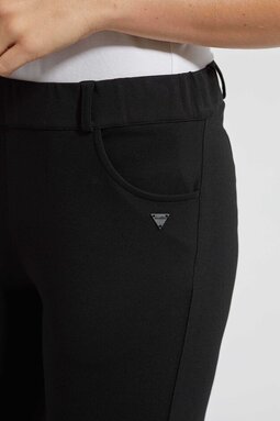 Kelly Regular ML -trousers, black brushed