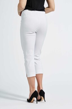 Caroline Regular Capri -trousers, white
