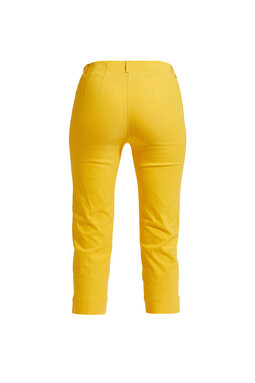 Caroline Regular Capri -trousers, yellow