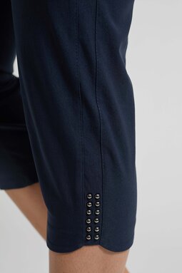 Dora Regular Capri -trousers, navy