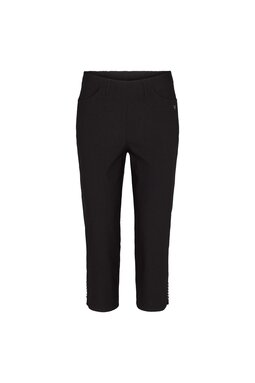 Dora Regular Capri -housut, musta