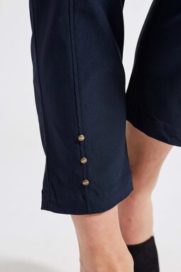 Rose Regular Cropped -trousers, navy