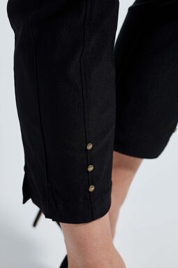 Rose Regular Cropped -trousers, black