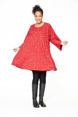 Bianca Minerva tunic, red