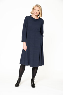 Veronica Vista dress, navy