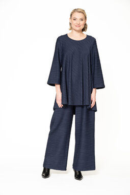 Marve Waves tunic, navy