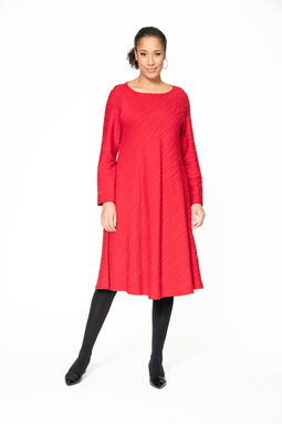 Seline Waves dress, red