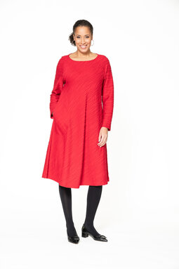 Seline Waves dress, red