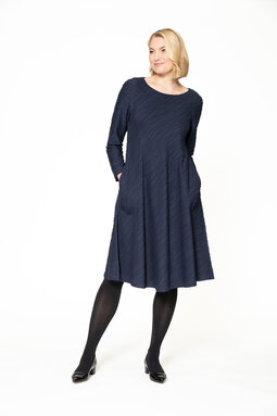 Seline Waves dress, navy