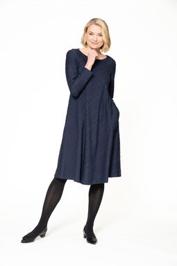 Seline Waves dress, navy
