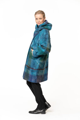 Eleonora Short Ambiente -wool coat