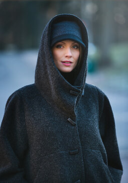 Paola Saturnus woolen coat