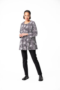 Staras Dibujo jacket, black&white