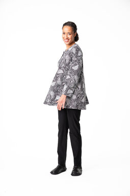 Staras Dibujo jacket, black&white