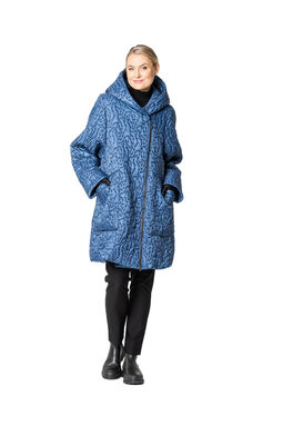 Maria Toppa quilted coat, only size M