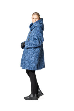 Maria Toppa quilted coat, only size M
