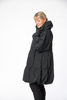 Juliette Ebano quilted coat