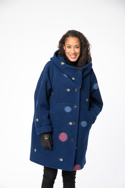 Eleonora Short Pilko woolen coat