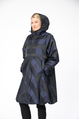 Melinda Sky winter coat, thermo padding, blue