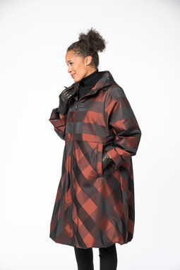 Melinda Sky winter coat, thermo padding, terra
