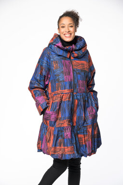 Juliette Vario Plain winter coat, thermo padding