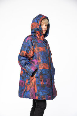 Marta Vario Plain winter coat, thermo padding