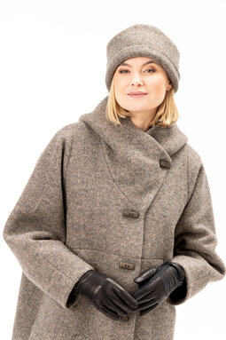 Eleonoora Solid Wool coat