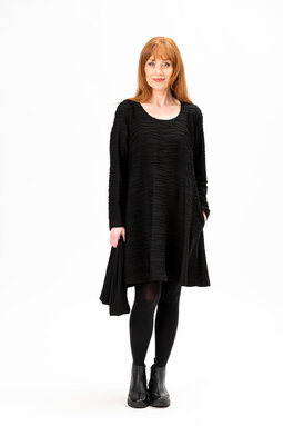 Jemina Waves tunika/dress, black