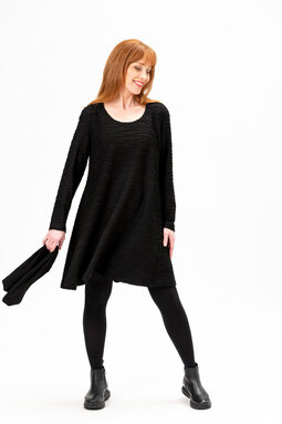 Jemina Waves tunika/dress, black