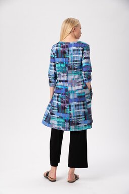 Angelika Shimmer tunic/dress, blue