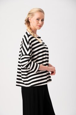 Pola B&W Stripes -tunika