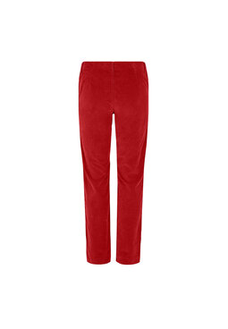 Kelly Regular Corduroy -trousers, chili red