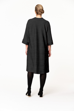 Maarit Short Waves dress, black