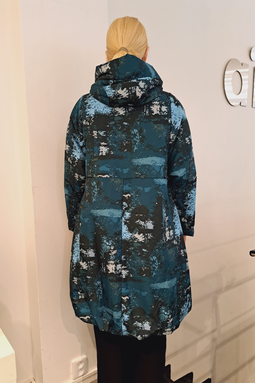 Mimosa Forest quilted coat