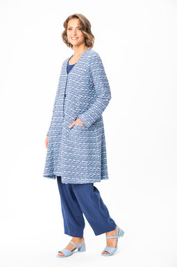 Petrina Punto jacket, blue